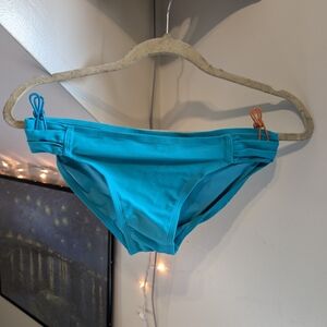 Xhilaration Women's Swim Bikini Bottom - Blue